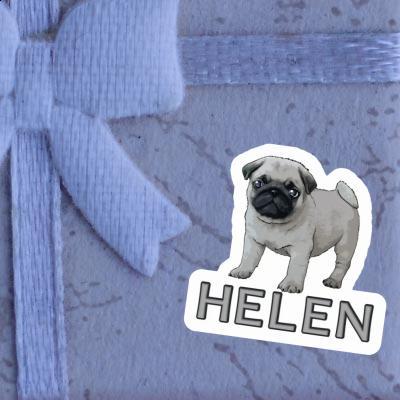 Sticker Pug Helen Notebook Image