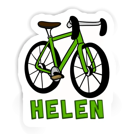 Sticker Helen Racing Bicycle Image