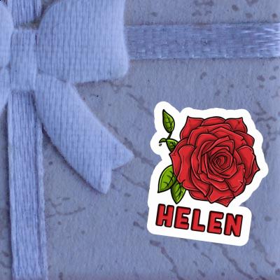 Sticker Rose blossom Helen Gift package Image