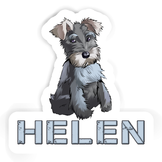 Helen Aufkleber Schnauzer Notebook Image