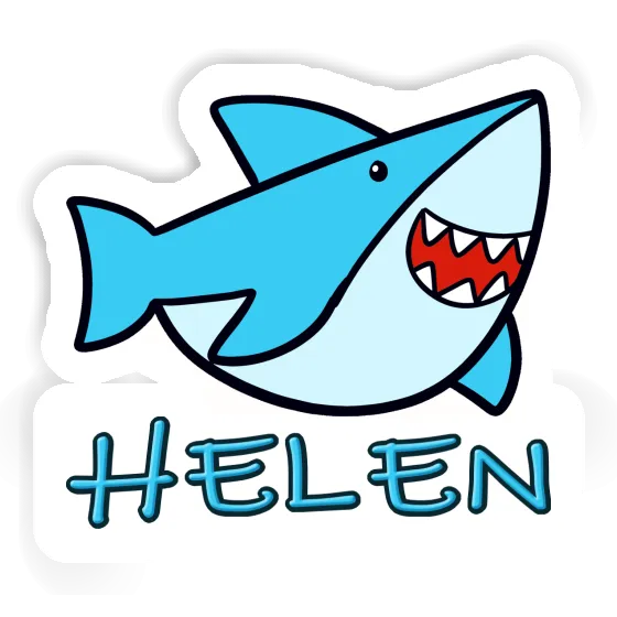 Sticker Helen Shark Gift package Image