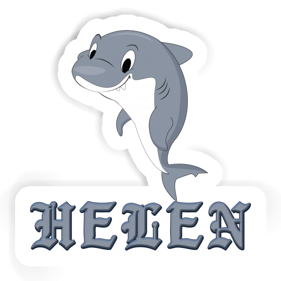 Shark Sticker Helen Image