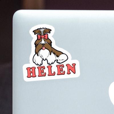 Sticker Helen Shih Tzu Image