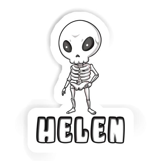 Helen Sticker Skeleton Laptop Image