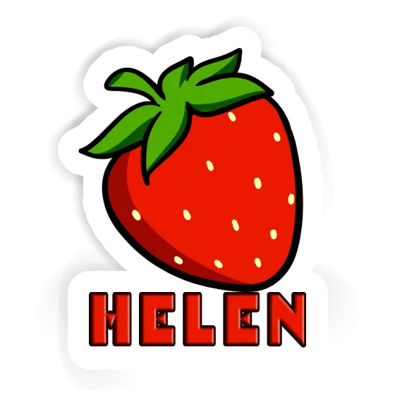 Sticker Strawberry Helen Laptop Image