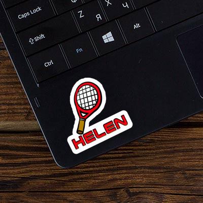 Autocollant Helen Raquette de tennis Notebook Image