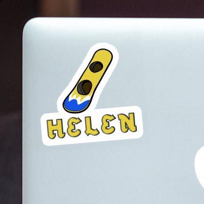 Sticker Wakeboard Helen Notebook Image