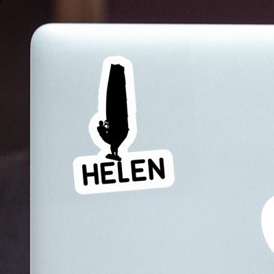 Helen Autocollant Windsurfer Notebook Image