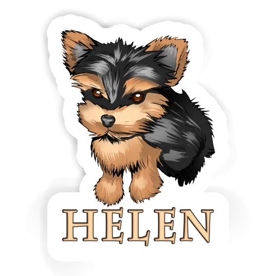 Helen Aufkleber Yorkie Laptop Image