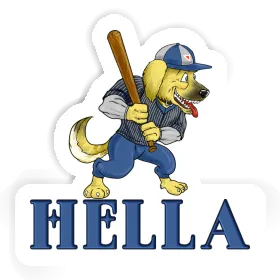 Hella Autocollant Chien Image
