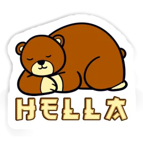 Bear Sticker Hella Image