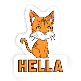 Cat Sticker Hella Image
