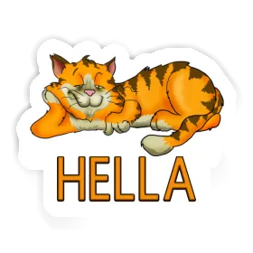 Sticker Cat Hella Image