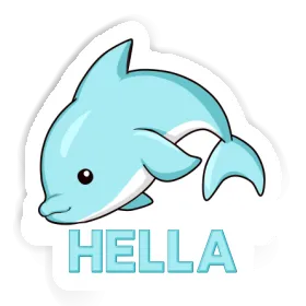 Delphin Aufkleber Hella Image