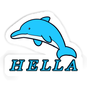 Delphin Sticker Hella Image