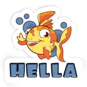 Fisch Aufkleber Hella Image