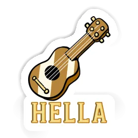 Autocollant Hella Guitare Image