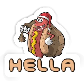 Aufkleber Hot Dog Hella Image