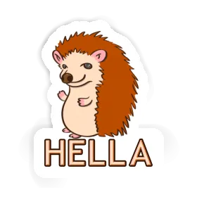 Hella Autocollant Hérisson Image