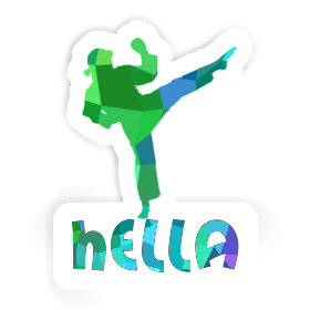 Karateka Sticker Hella Image