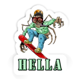 Sticker Boarder Hella Image