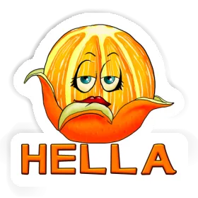 Orange Sticker Hella Image