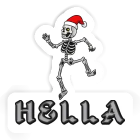 Sticker Hella Skeleton Image