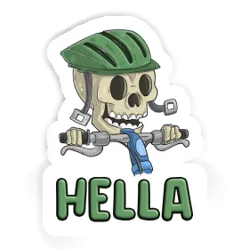 Bicycle Rider Sticker Hella Image
