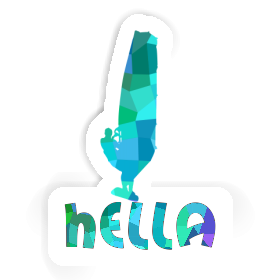 Hella Sticker Windsurfer Image