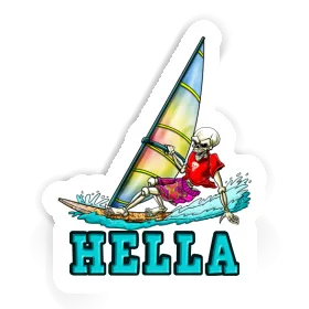 Surfer Sticker Hella Image