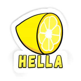 Zitrone Sticker Hella Image
