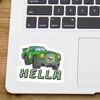 Hella Sticker Car Laptop Image
