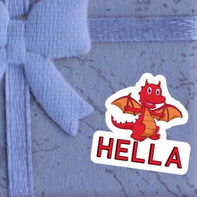 Bébé dragon Autocollant Hella Notebook Bébé dragon Autocollant Hella Gift package Image