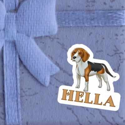 Autocollant Beagle Hella Laptop Autocollant Beagle Hella Laptop Image
