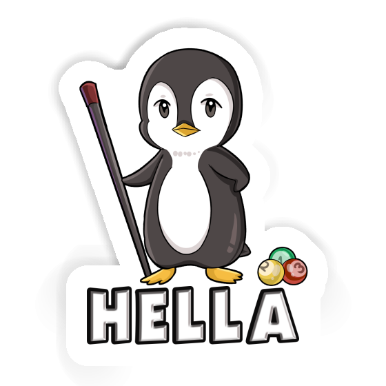 Hella Sticker Billiards Player Notebook Hella Sticker Billiards Player Gift package Image