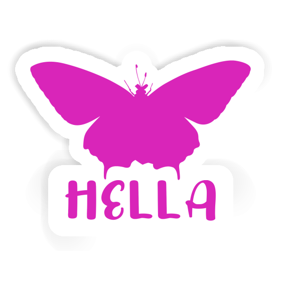 Sticker Schmetterling Hella Laptop Image