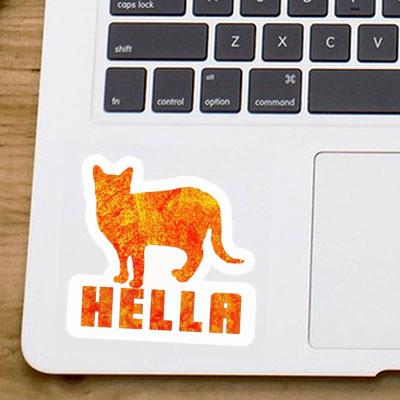 Sticker Hella Cat Notebook Sticker Hella Cat Notebook Image