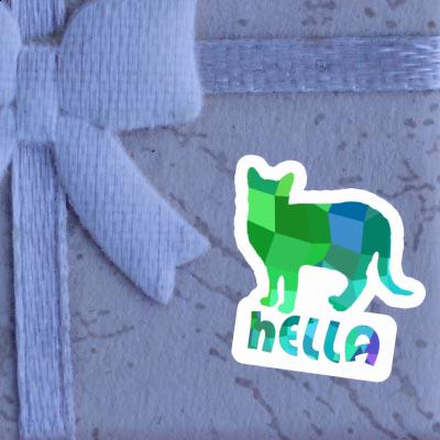 Autocollant Chat Hella Notebook Image