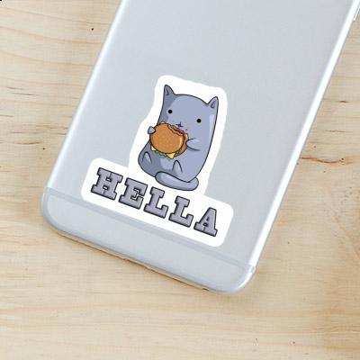 Autocollant Chat Hella Notebook Image