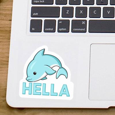 Delphin Aufkleber Hella Laptop Image