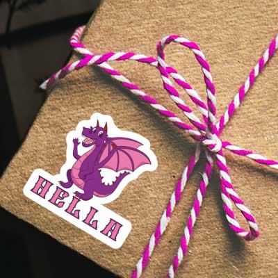 Sticker Drache Hella Gift package Image