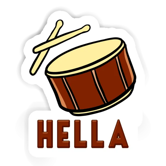 Sticker Drumm Hella Notebook Sticker Drumm Hella Notebook Image