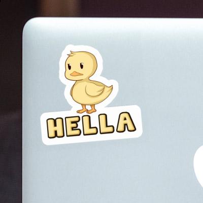 Sticker Duck Hella Laptop Image