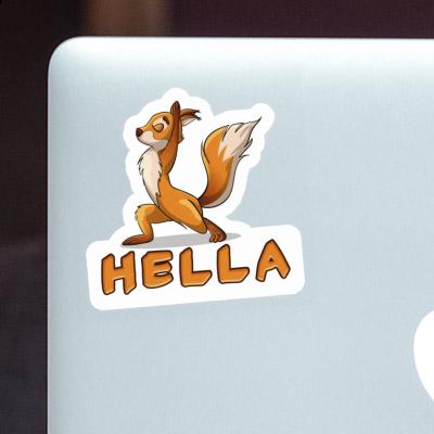 Hella Sticker Eichhörnchen Notebook Image