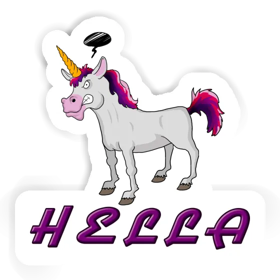 Autocollant Hella Licorne Autocollant Hella Licorne Image