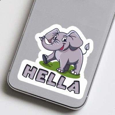 Autocollant Hella Éléphant Notebook Autocollant Hella Éléphant Gift package Image