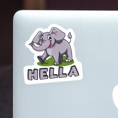 Autocollant Hella Éléphant Gift package Image