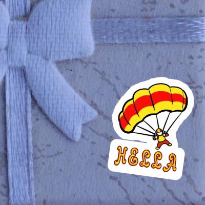 Aufkleber Hella Fallschirm Notebook Aufkleber Hella Fallschirm Gift package Image