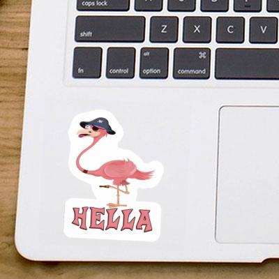 Autocollant Flamant Hella Notebook Autocollant Flamant Hella Notebook Image