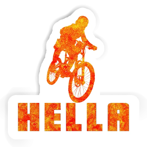 Hella Autocollant Freeride Biker Notebook Hella Autocollant Freeride Biker Notebook Image